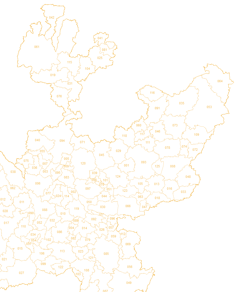 Mapa de Jalisco · municipios